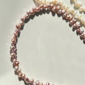 Elegant Pearl Necklace Set